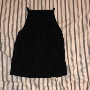 black tank top
